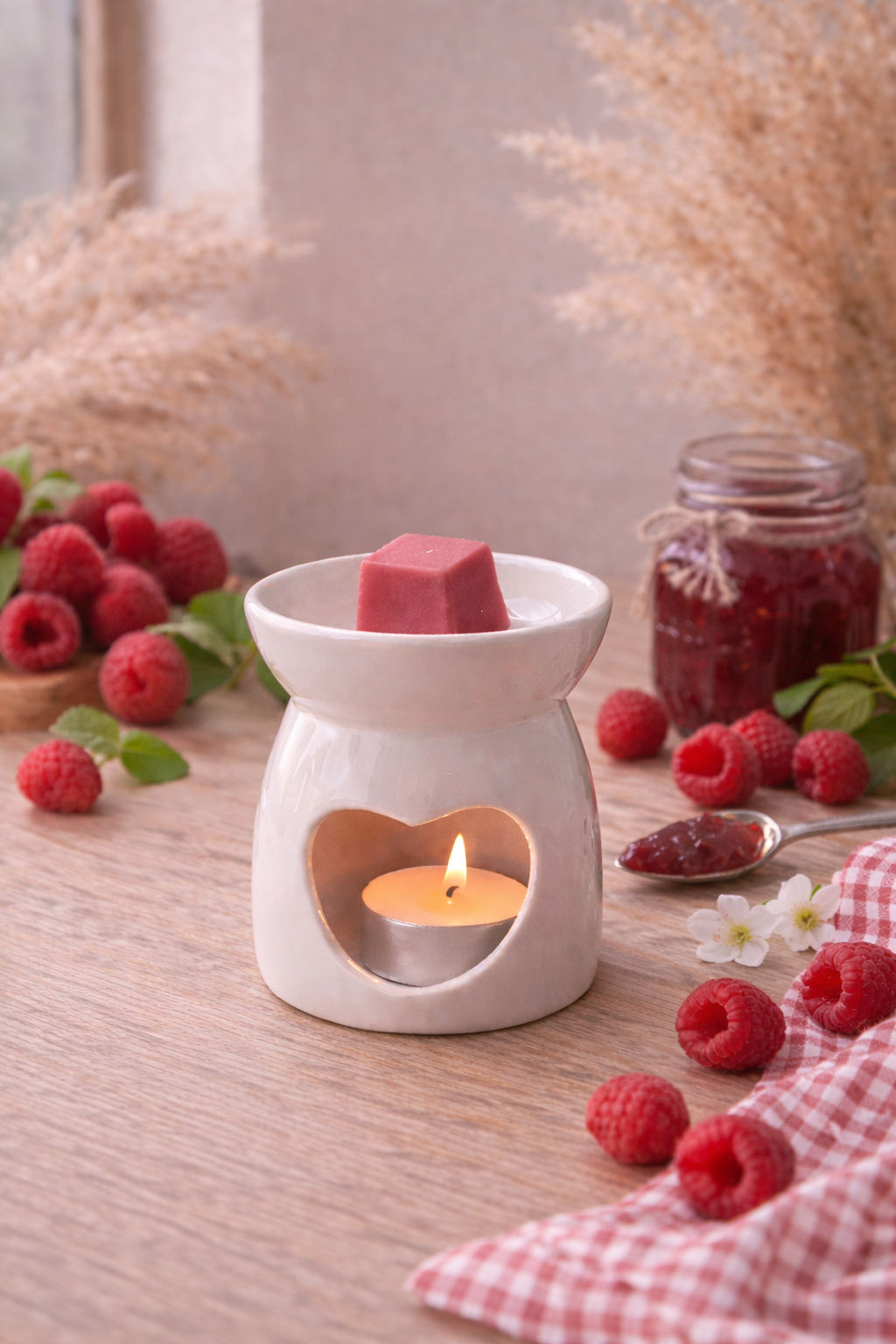 Fondant parfumé: Confiture de framboise