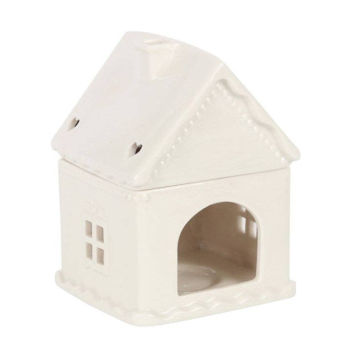 Brûleur  White Christmas Gingerbread House