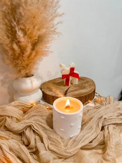 Bougie artisanale signature  Louise ♡