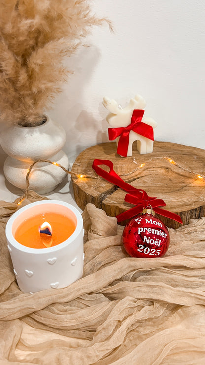 Bougie artisanale signature  Louise ♡