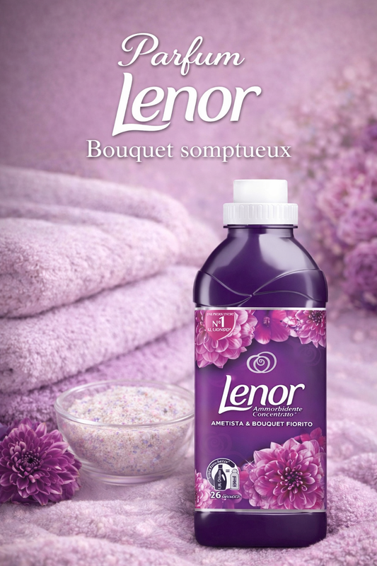 Lenor - Amethyste & floral (bouquet somptueux)