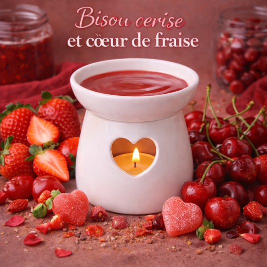 Fondant : Cerise et cœur de fraise 🍓