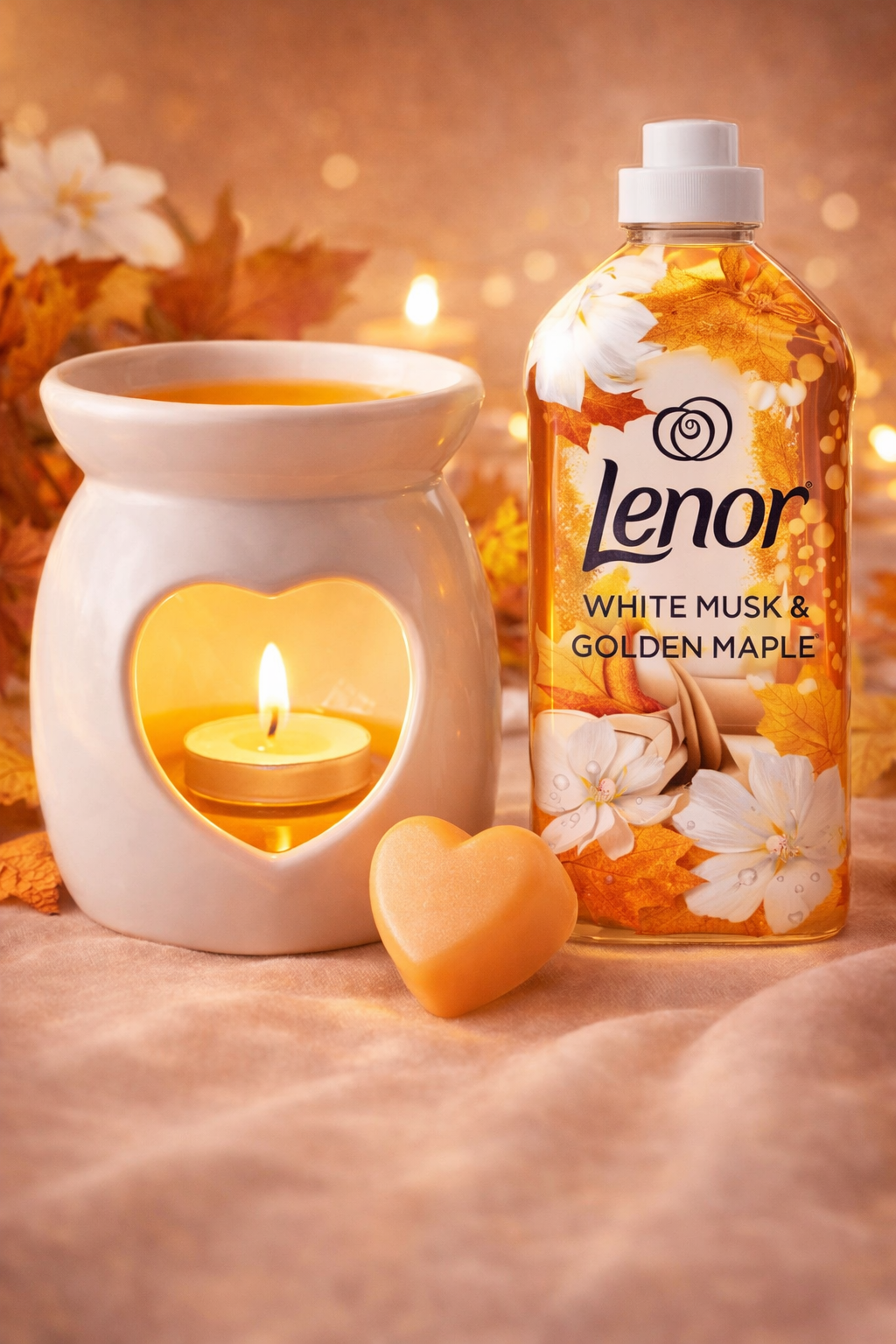 Lenor Musc blanc & golden mapple