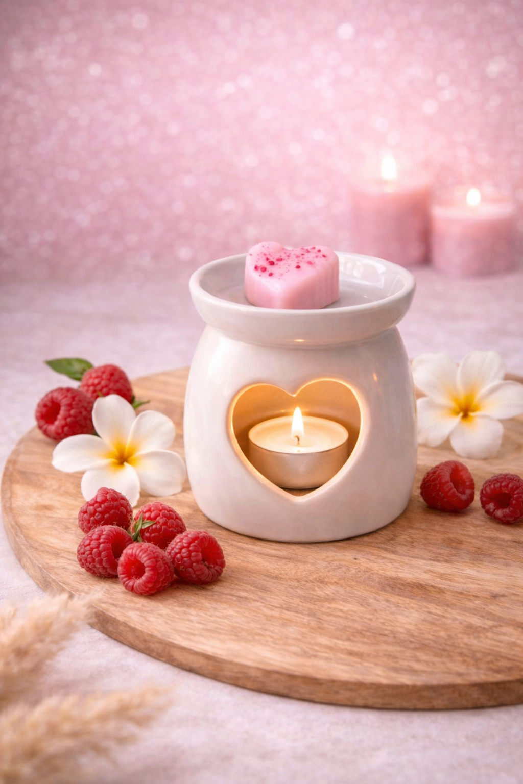 Fondant parfumé: Monoï Framboise